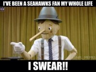 Real Seahawk fan