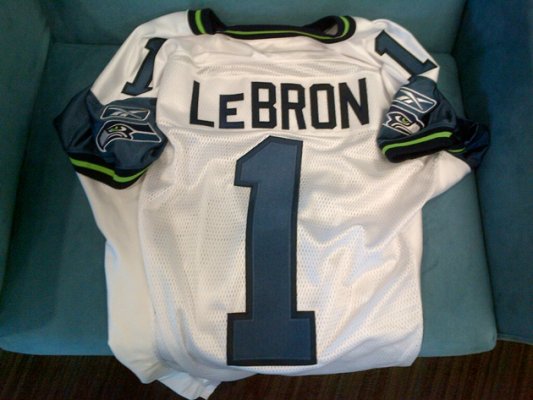 Lebron james seahawks