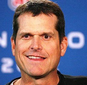 49ers head coach Jim Harbaugh 300x295