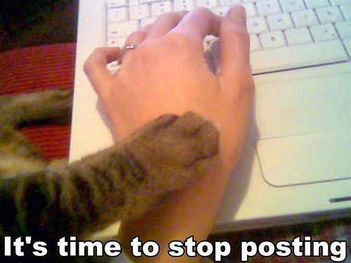 Plz stop post