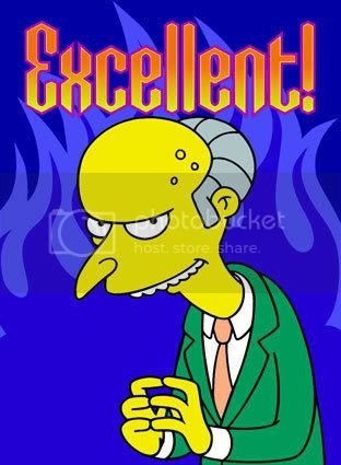 Mr Burns Excellent