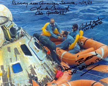 Apollo 12 splashdown Apollo 12 splashdown
