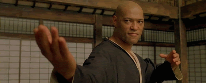 Morpheus Come At Me Bro Reaction Gif In The Matrix