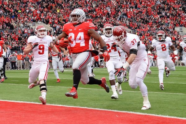 Of the ohio state buckeyes completes a 16 crop 650