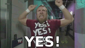 Daniel Bryan Yes Cheer