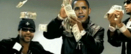 Obama bucks animated money gif