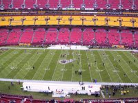 Fedex field section 321 view Fedex field section 321 view