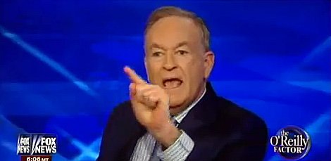 Bill oreilly angry pointing