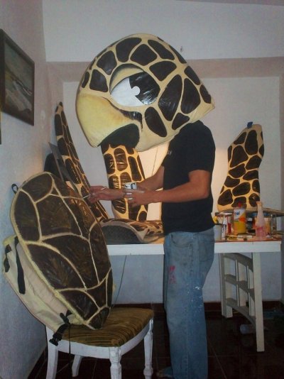 Sea turtle costume by anthonyrojas d61vmk2