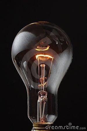 Dim light bulb 4830230