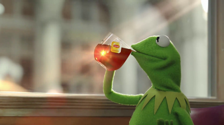 Kermit Drinking Tea Meme
