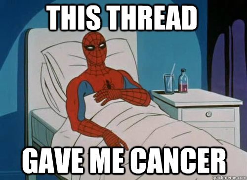 This thread gave me cancer 60s spiderman ICjTSM