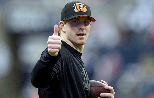 Andy dalton thumbs up