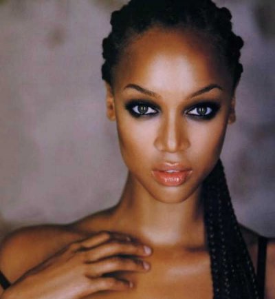 5152013 TyraBanks Extensions Cornrows Straightback