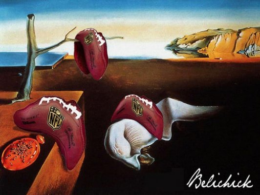 635574330077127034 Salvador dali Belichick
