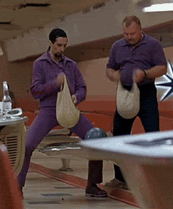 Lebowski ball rub gif