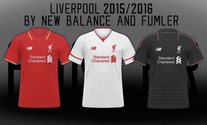 Liverpool 15 16 New Balance Kits