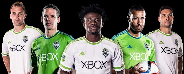 Seattle Sounders 2015 Kits