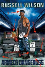072716 NFL Seattle Seahawks Russell Wilson Poster 1vadapt664high53