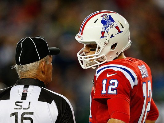 Tom brady throwback helmet patriots