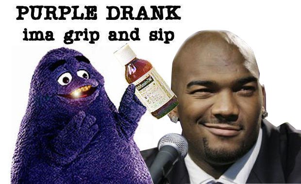 Jamarcus russel drank