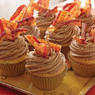 Maple bacon cupcakes xl