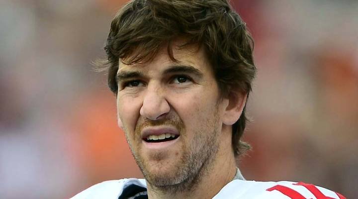 Eli manning face