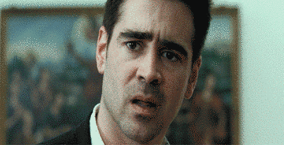 Colin Farrel Disgusted Colin Farrel Disgusted