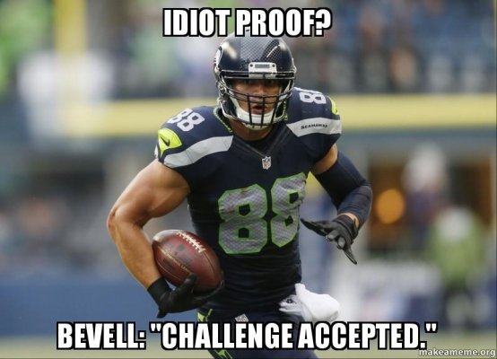 Idiot proof bevell