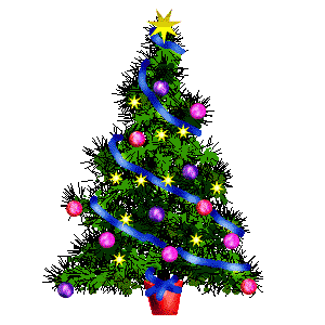Animated Xmas tree animation