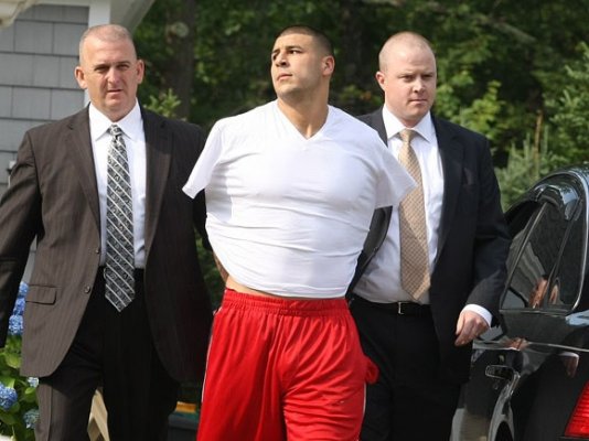 Aaron hernandez arrested