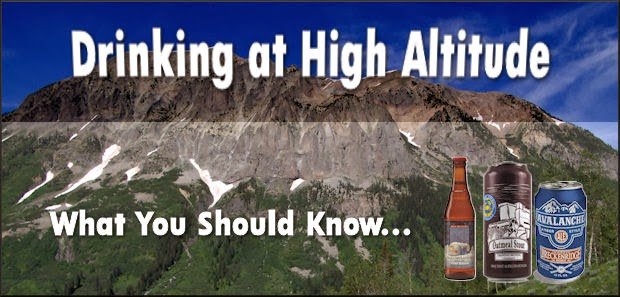 Drinking at higher altitude