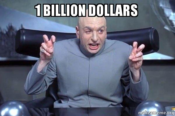 1 billion dollars