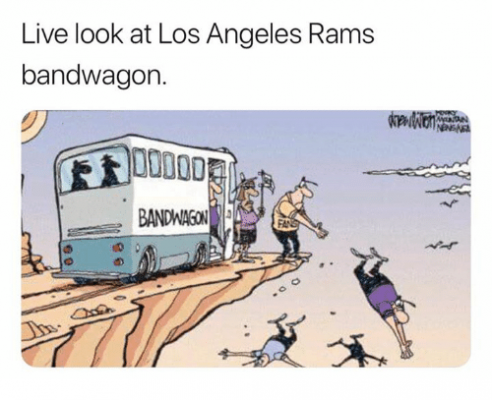 K at los angeles rams bandwagon bandwagon 30070919