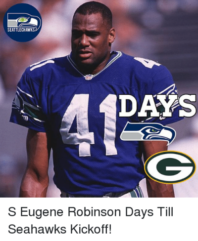 Ugene robinson days till seahawks kickoff 26626211