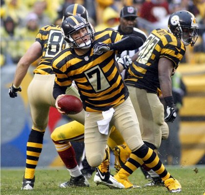 Ittsburgh Steelers uniform 2012 Ben Roethlisberger