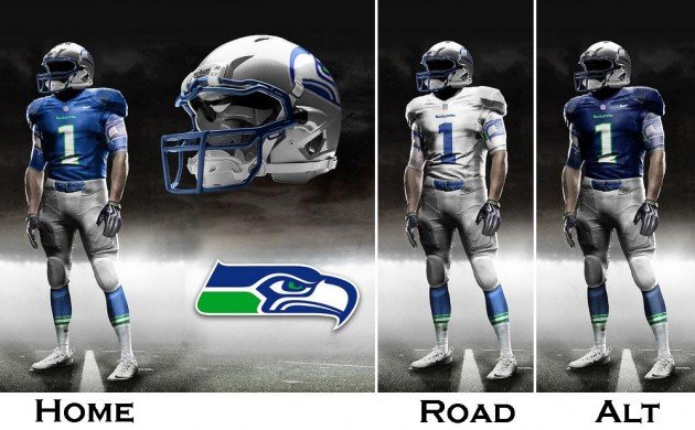 New Release Seahawks Helmet Tattoo Design 1