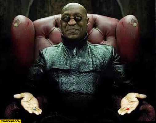 Bill cosby morpheus blue pill red pill