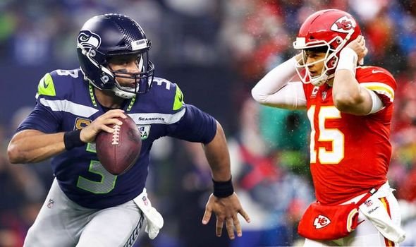 Russell Wilson Patrick Mahomes 1109527