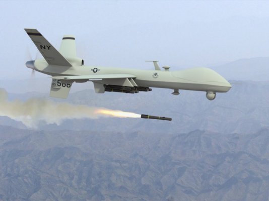 Predator firing missile4