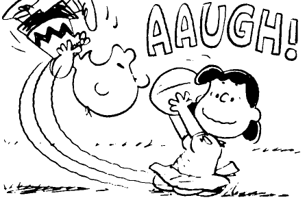Charlie brown lucy football