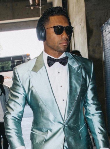 Wilson seafoam green tux