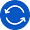 Trade details icon blue new