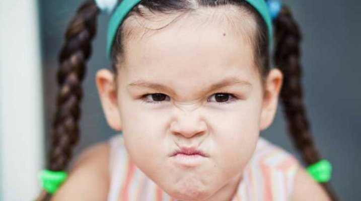 Angry face