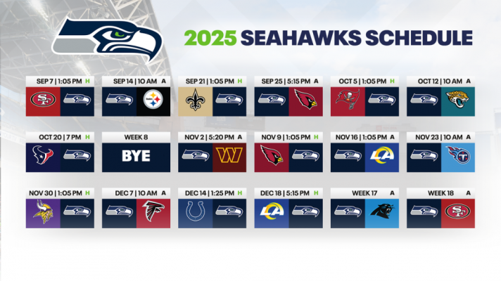 Full schedule