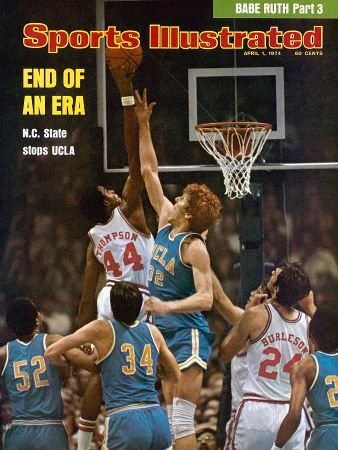 North carolina state david thompson 1974 ncaa semifinals april 01 1974 sports illustrated cover