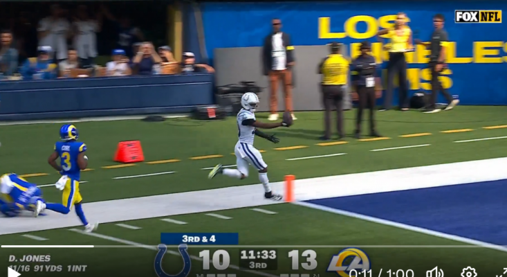 Screenshot 2025 09 29 at 16 54 11 NFL on X Ball is out before it crosses the goal line Its a