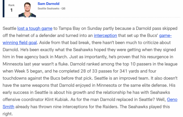 Screenshot 2025 10 06 at 22 21 40 NFL Week 6 narrative shifts 11 players coaches making me a b