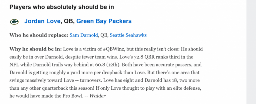Screenshot 2025 12 24 at 10 35 48 2026 Pro Bowl roster snubs Who should be an NFL all star   E