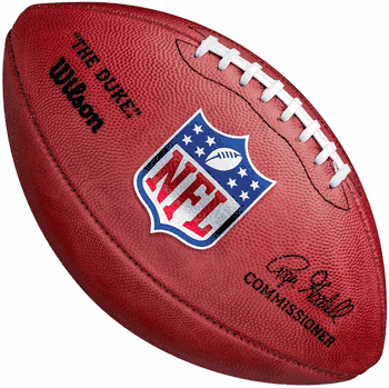 Wilson official nfl game football goodell 12